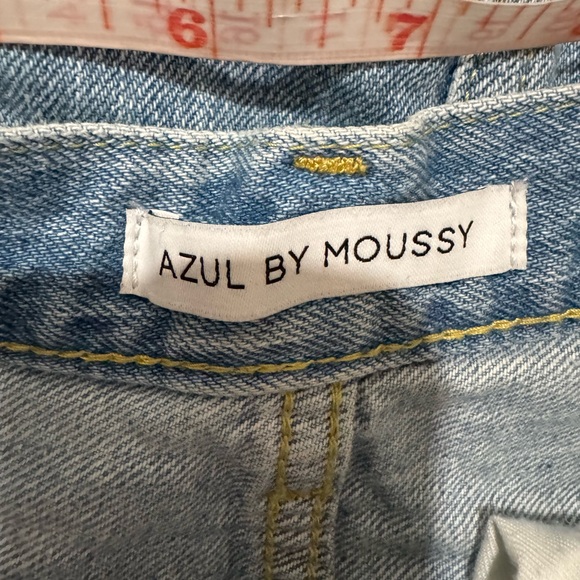 Azul by moussy Light Blue Denim Midi Skirt - Picture 8 of 8